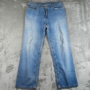 Vintage Polo Ralph Lauren Saturday Jeans Womens 34x29 Blue Straight Leg Y2K